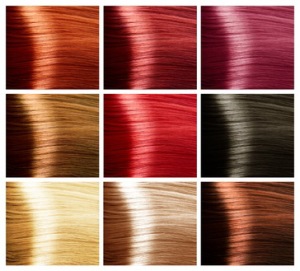Hair Colors Palette